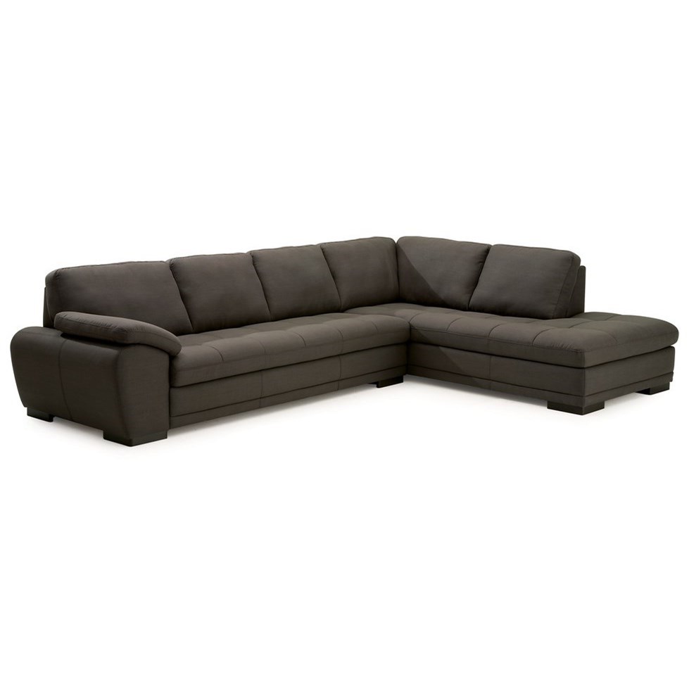 Palliser Miami 7731912+35 Contemporary 2Piece Sectional with Corner